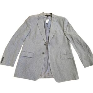 NWT Express Men's Blue/Gray Blazer - 42R